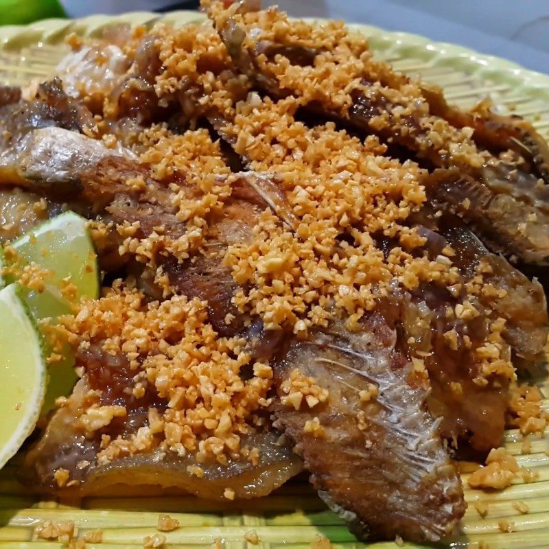 Step 4 Final Product Garlic Fried Dried Fish