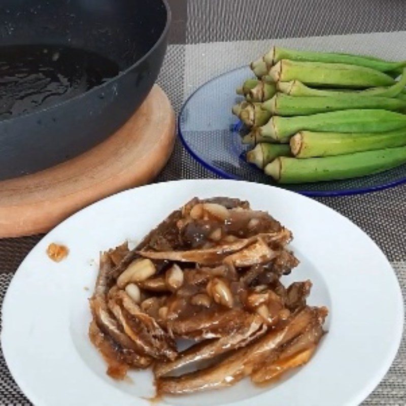 Step 4 Final Product Dry Braised Mackerel