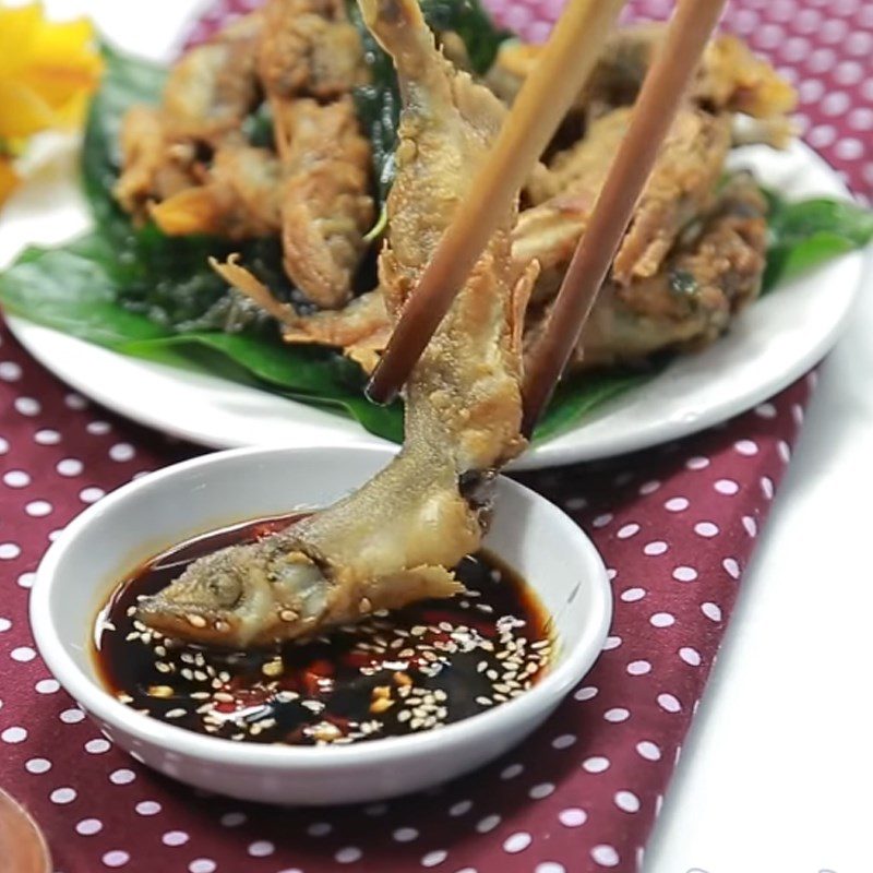 Step 4 Final Product Fried Fish and Betel Leaves