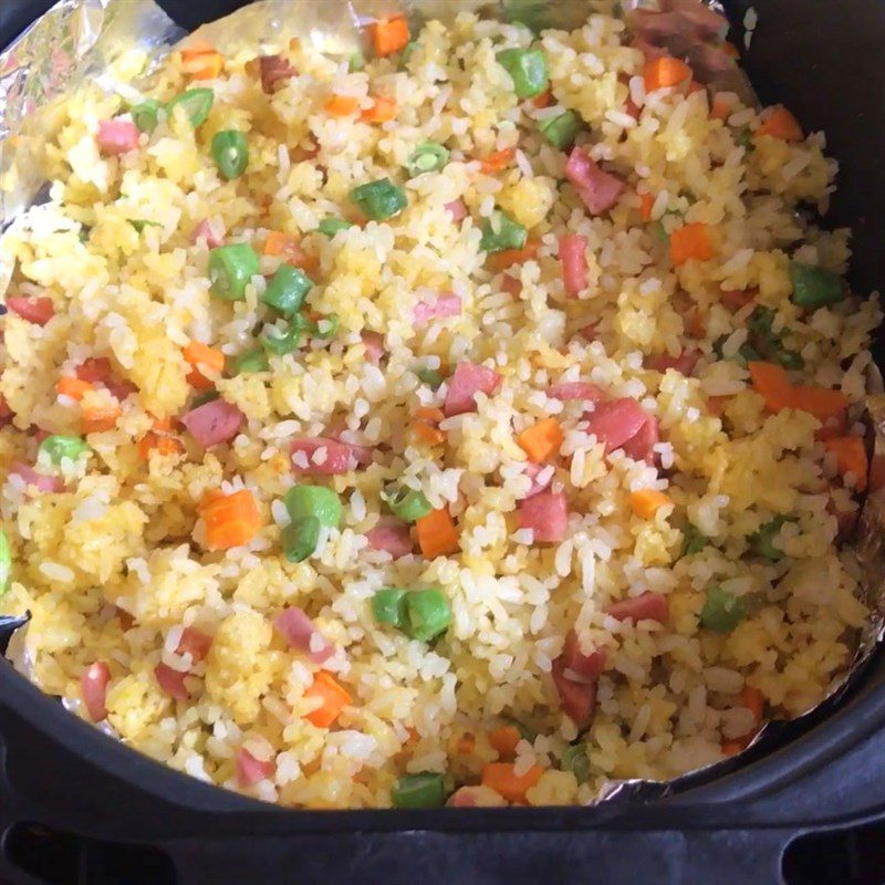 Step 4 Final Product of Fried Rice using Air Fryer