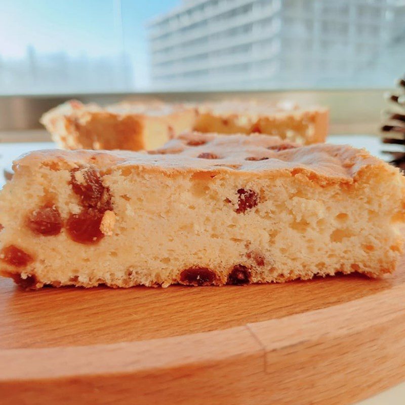 Step 5 Final Product Butter Raisin Sponge Cake (recipe shared by a user)