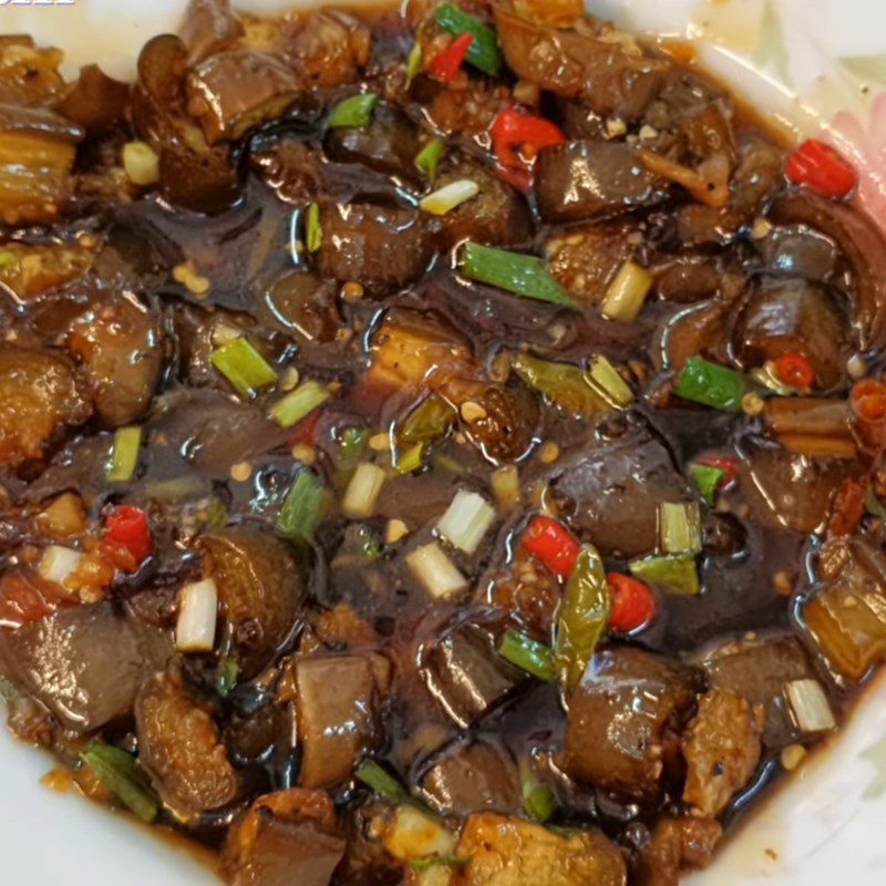 Step 4 Finished Product Vegetarian Braised Eggplant