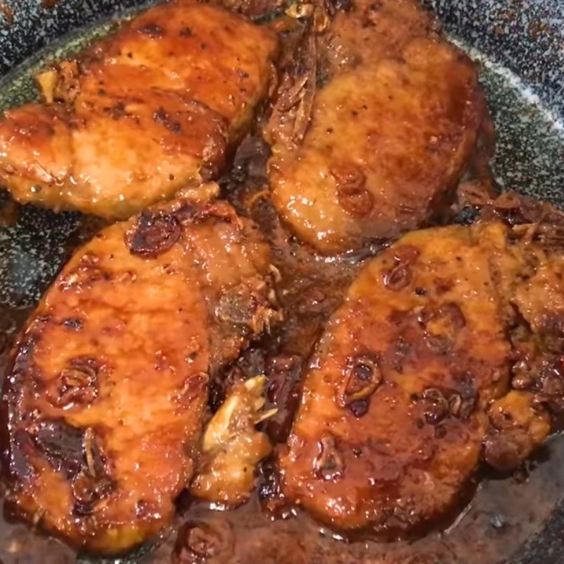 Step 5 Finished Product Honey-Glazed Pork Ribs