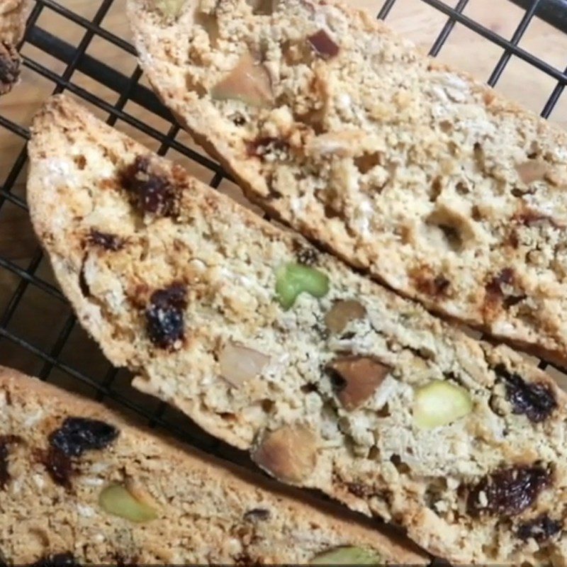 Step 5 Final Product Oatmeal Biscotti