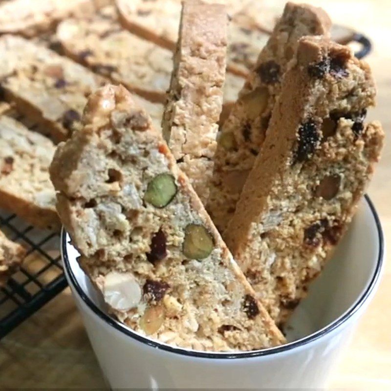 Step 5 Final Product Oatmeal Biscotti