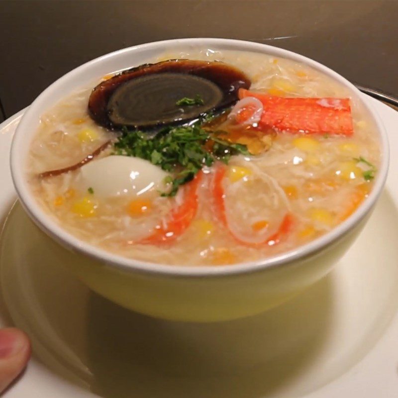 Step 6 Final Product Chicken Crab Soup