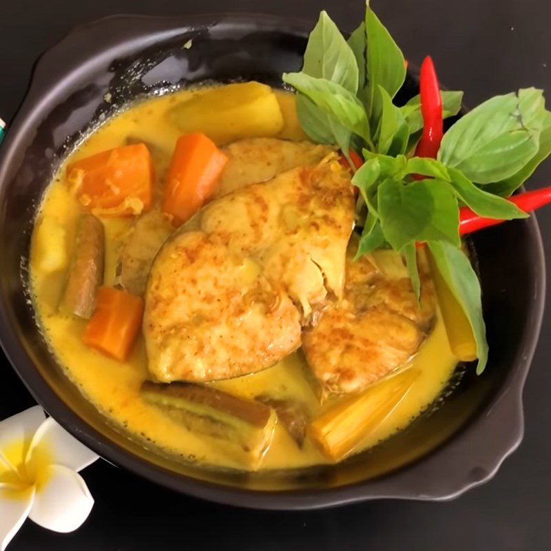 Step 8 Finished Product Mackerel Curry