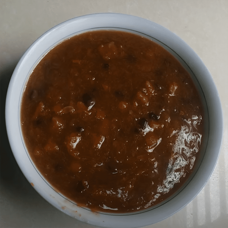 Step 3 Final Product Pumpkin and Black Bean Dessert