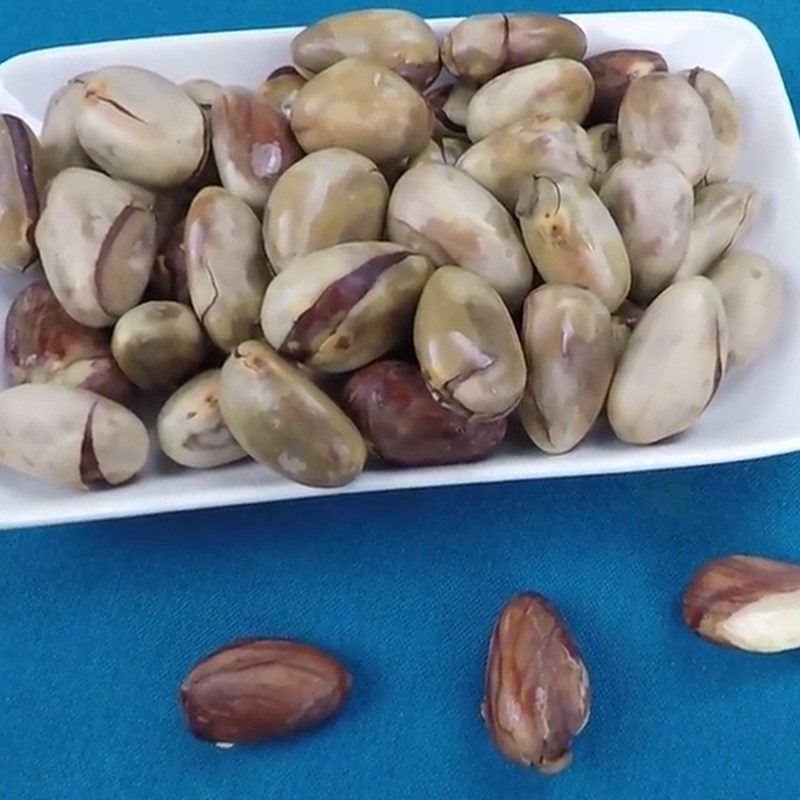 Step 3 Final product Boiled jackfruit seeds