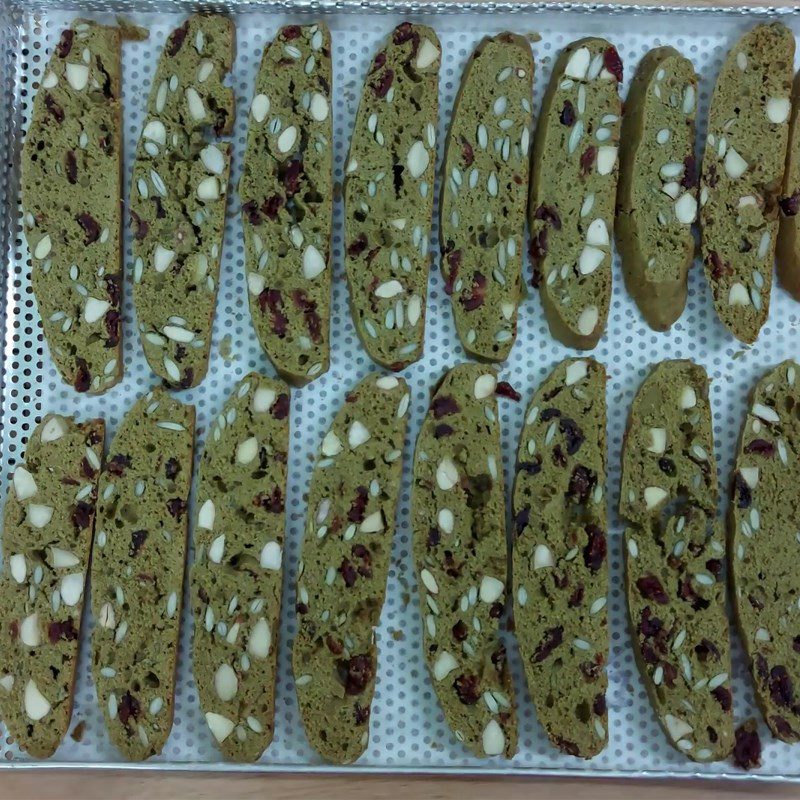 Step 6 Final Product Green Tea Biscotti