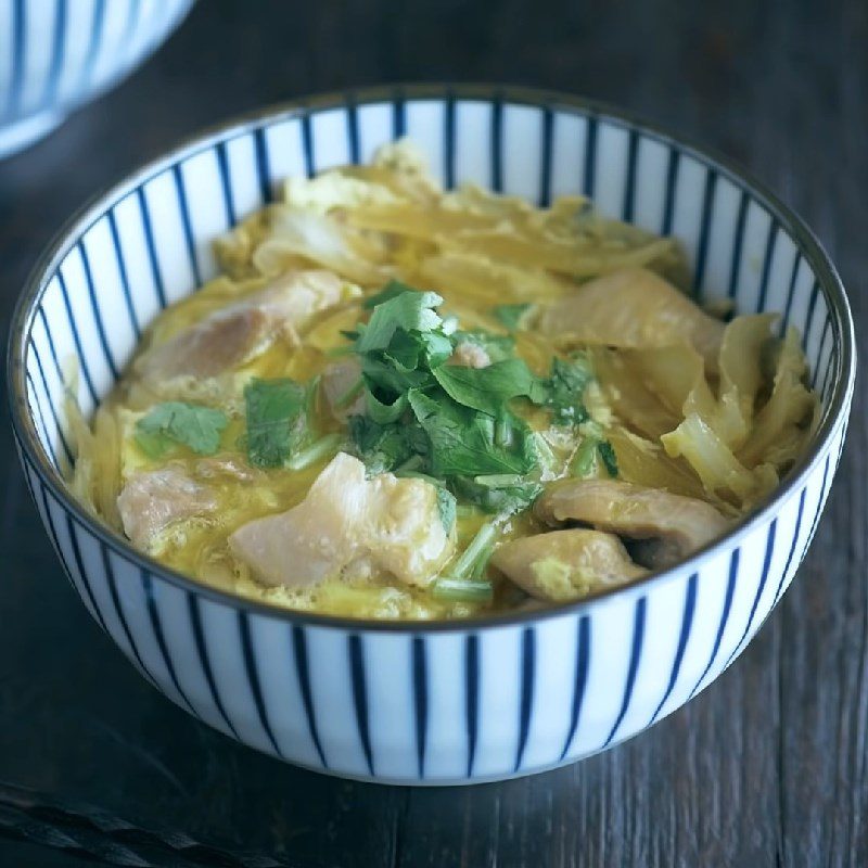 Step 5 Final Product Oyakodon