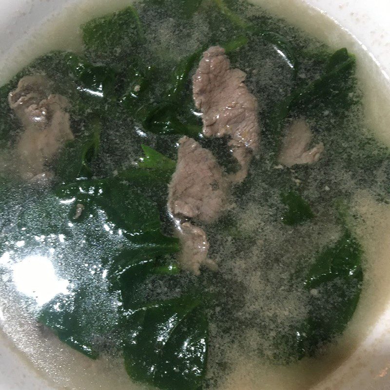 Step 3 Final product of Mung Bean Soup with Beef