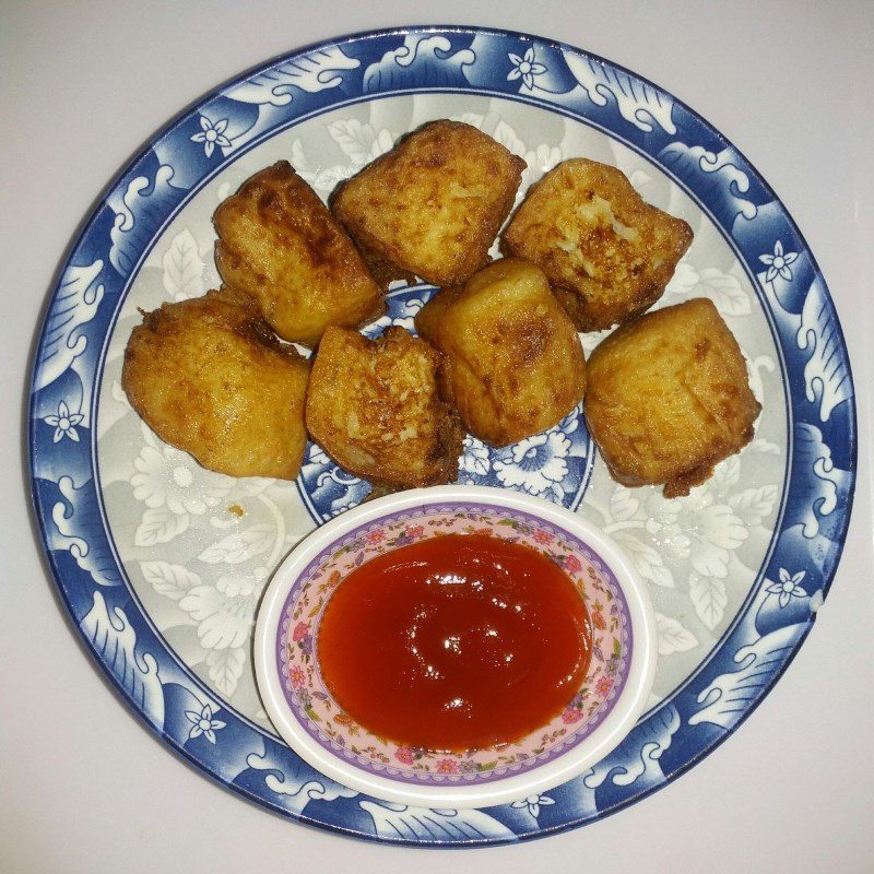 Step 4 Final Product Tofu from Soy Milk