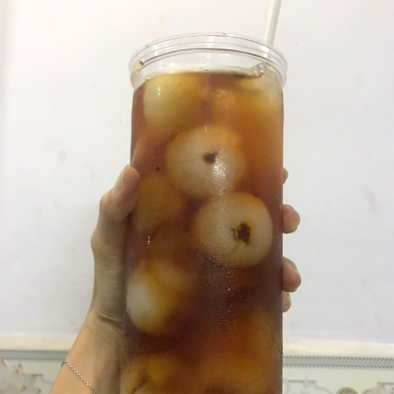 Step 4 Finished Product Lychee Tea