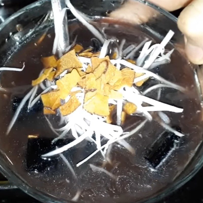 Step 8 Final Product Black Bean Jelly