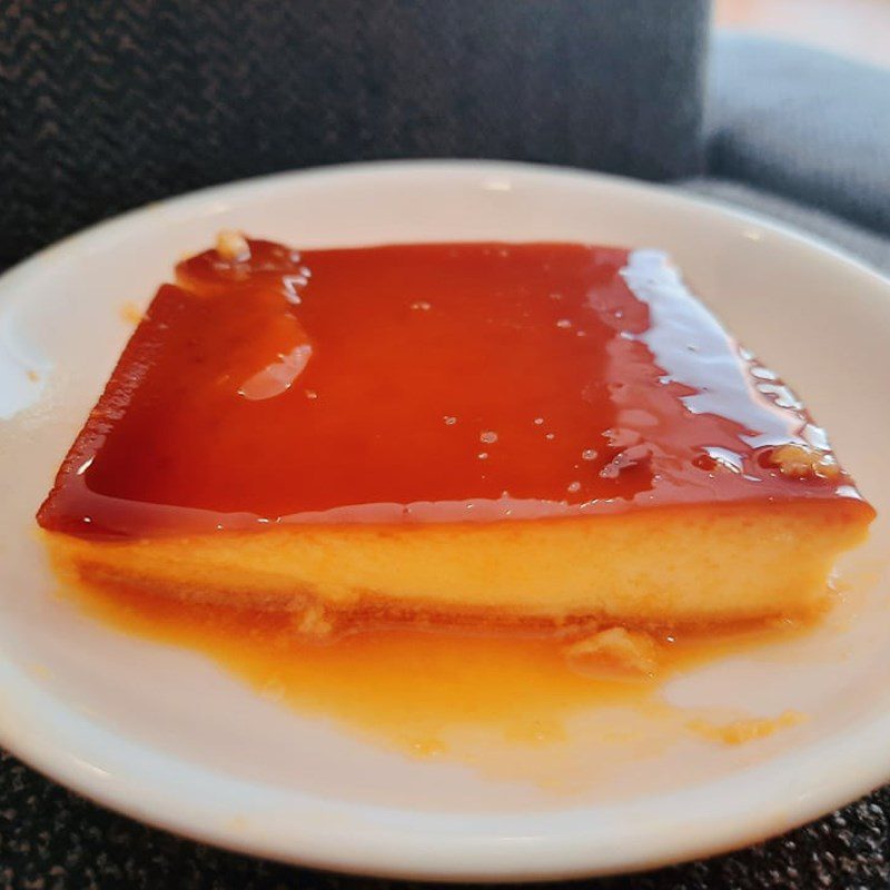 Step 4 Final product Yogurt flan