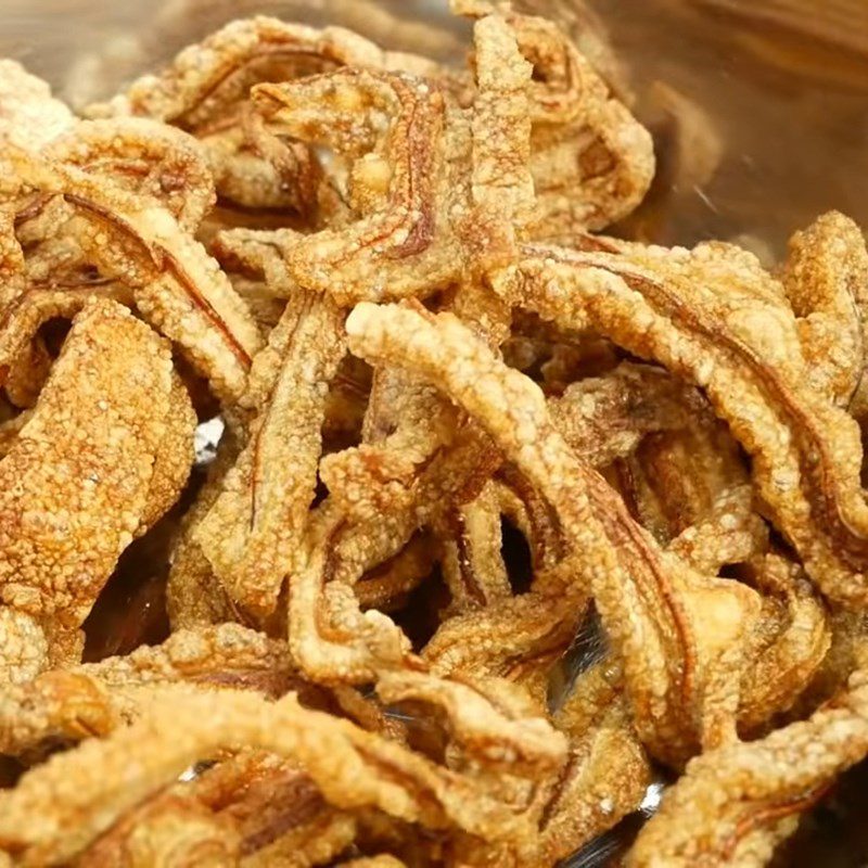 Step 6 Final Product Crispy Fried Pig Ears