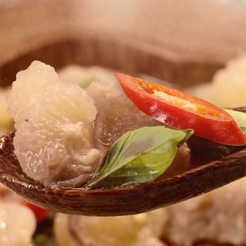 Step 5 Final Product Beef Tendon Soup