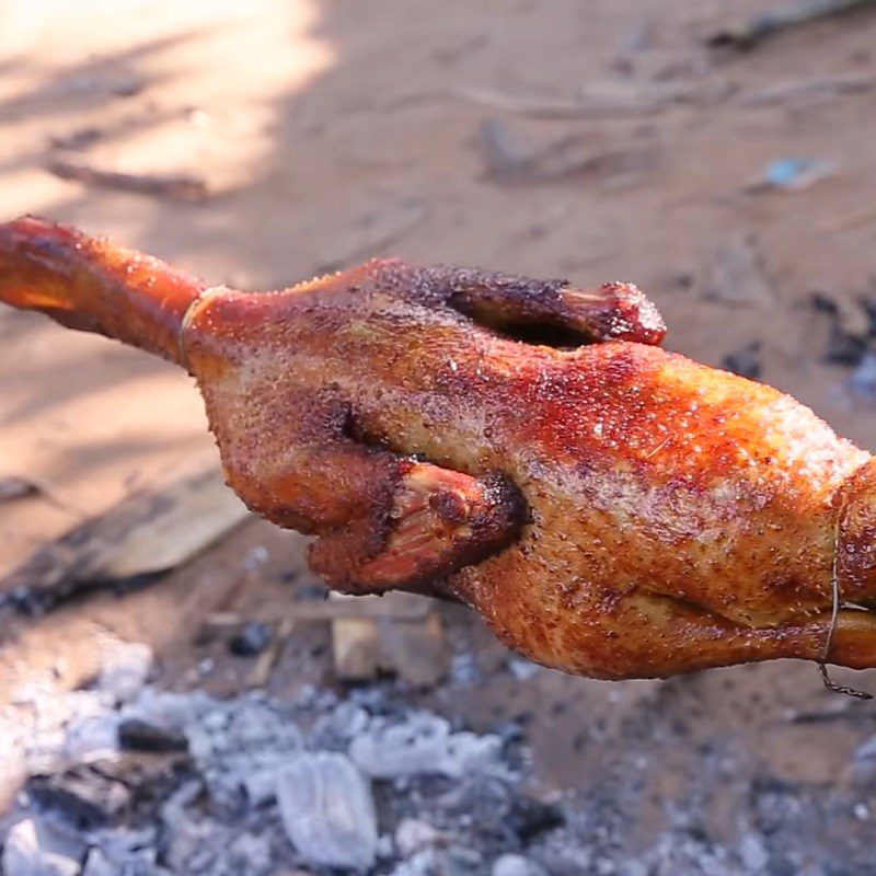 Step 4 Finished product Grilled five-spice goose