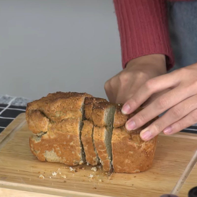 Step 4 Final Product Keto bread made in an air fryer