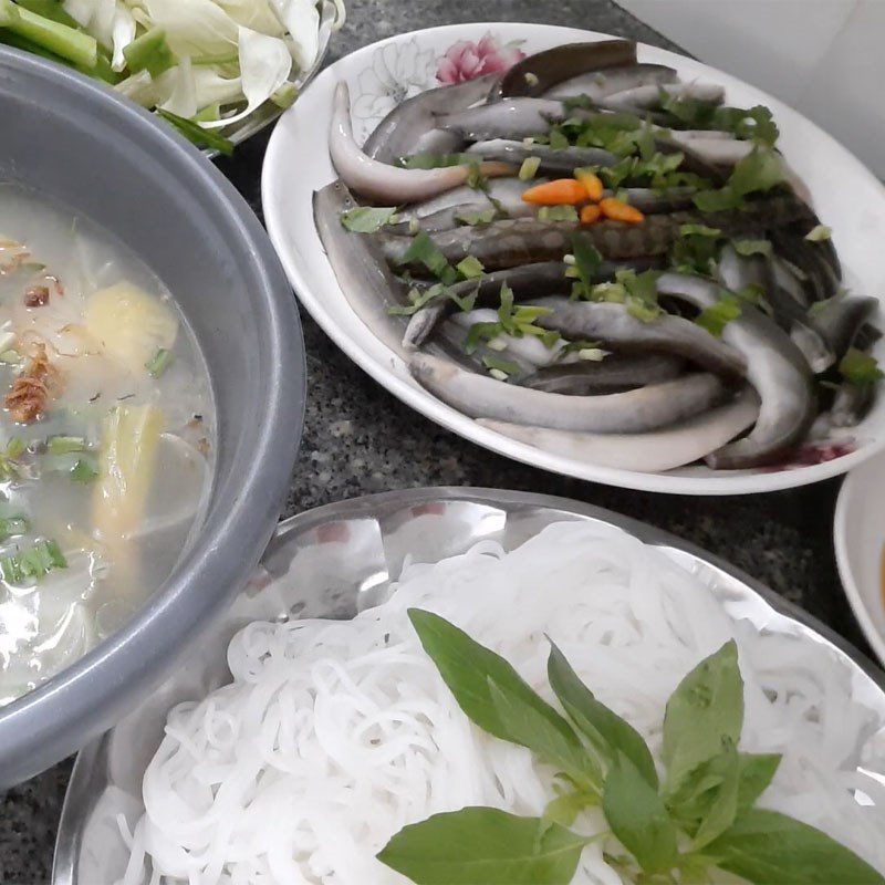 Step 5 Final product Fish hotpot with fermented rice