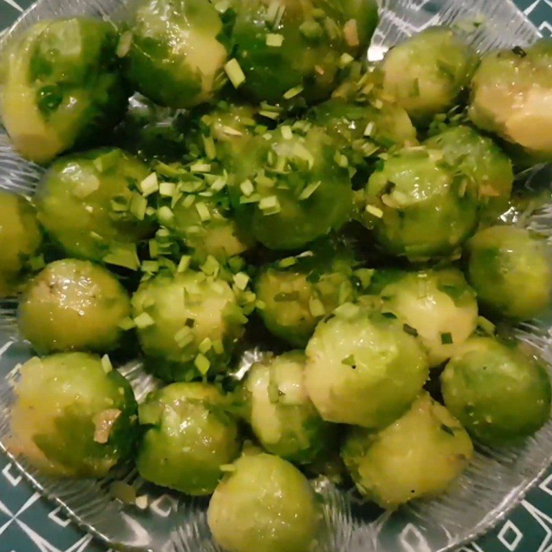 Step 3 Final Product Mini Cabbage Stir-fried with Garlic