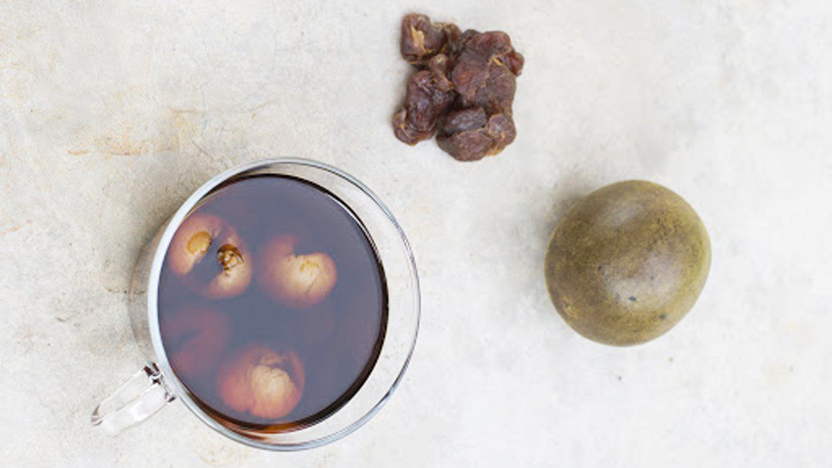 Monk fruit longan drink