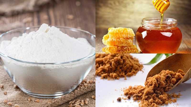 Ingredients for golden pearl dish