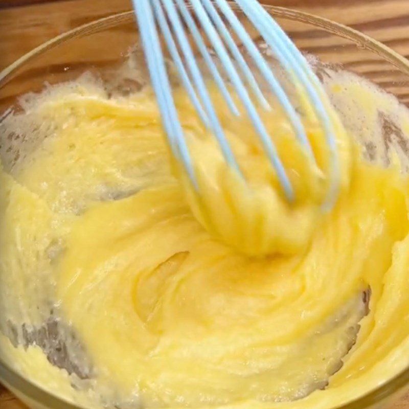 Step 2 Mix the batter Chocolate Cacao Cake (Recipe shared by Tiktok Let's Cook with TasteVN)