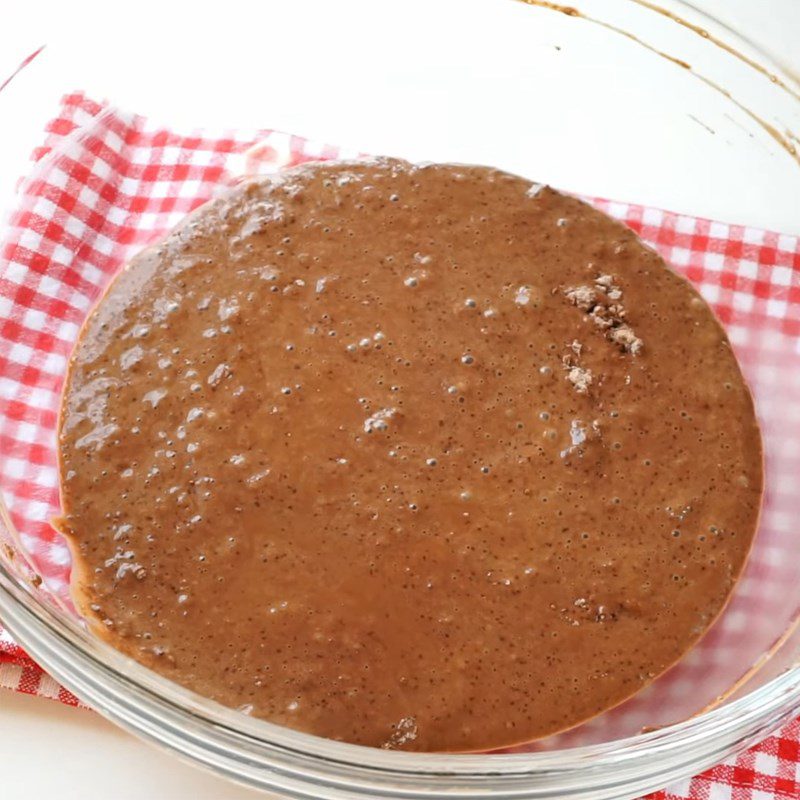 Step 3 Mix the donut batter Baked Chocolate Donuts