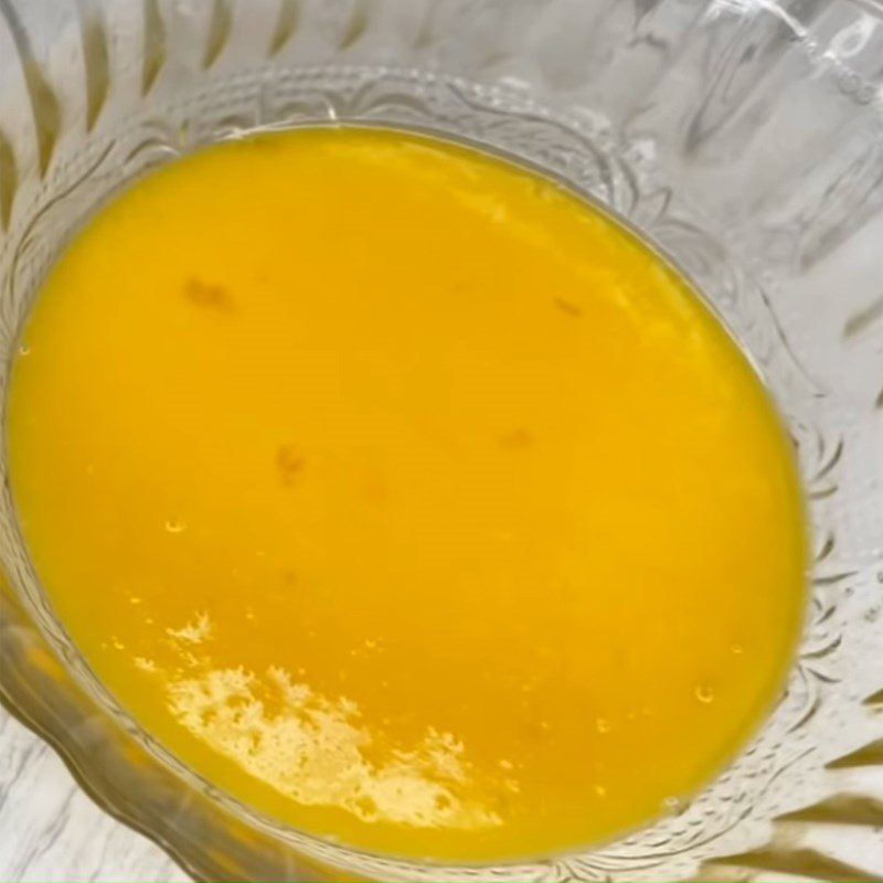 Step 1 Mix the batter for egg rolls using an air fryer