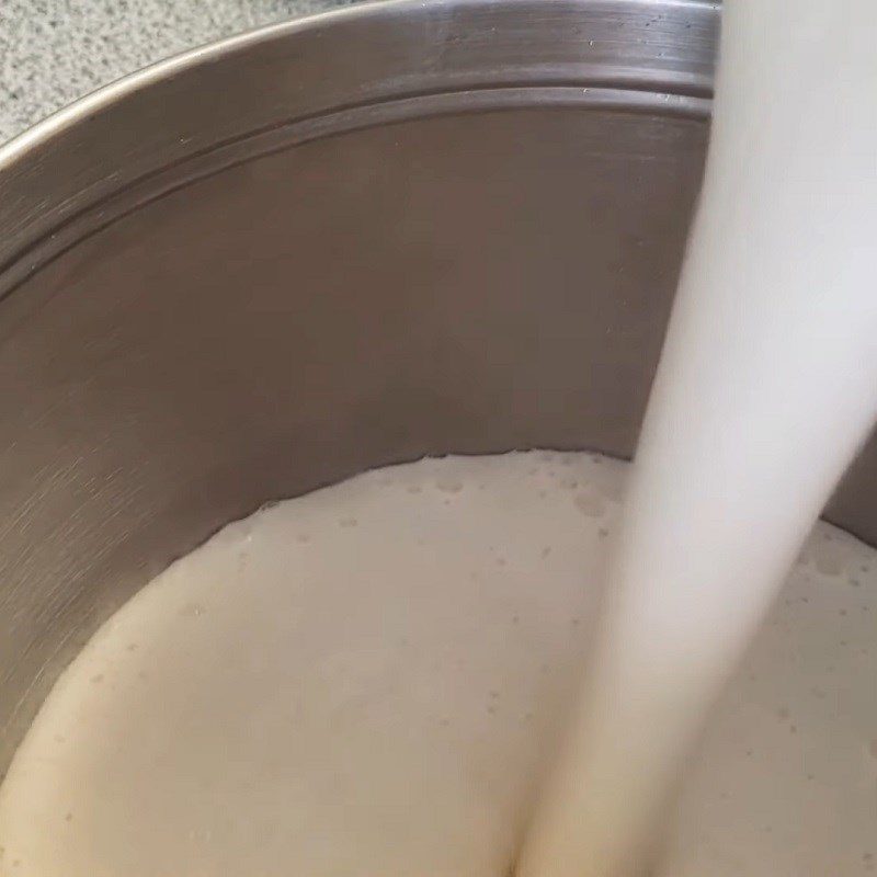 Step 2 Mix vegetarian spare rib dough Vegetarian spare ribs