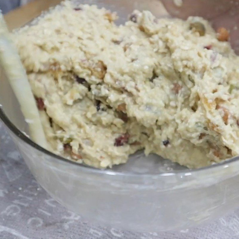 Step 3 Mixing the seeds Oatmeal biscotti