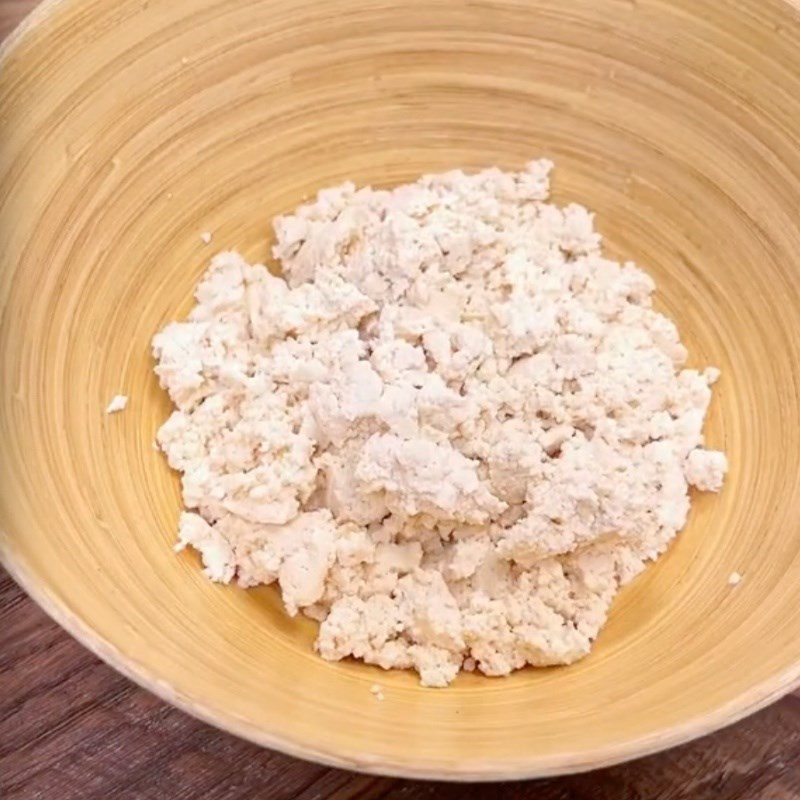 Step 2 Make the filling for Fried Eggplant Rolls