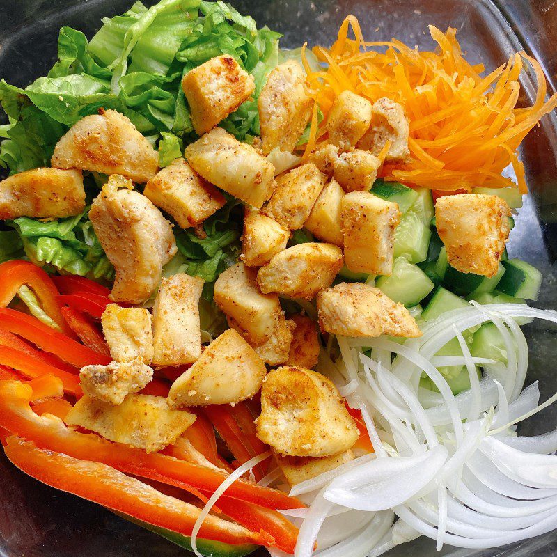 Step 4 Grilled Chicken Salad