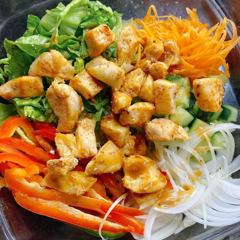 Step 4 Grilled Chicken Salad