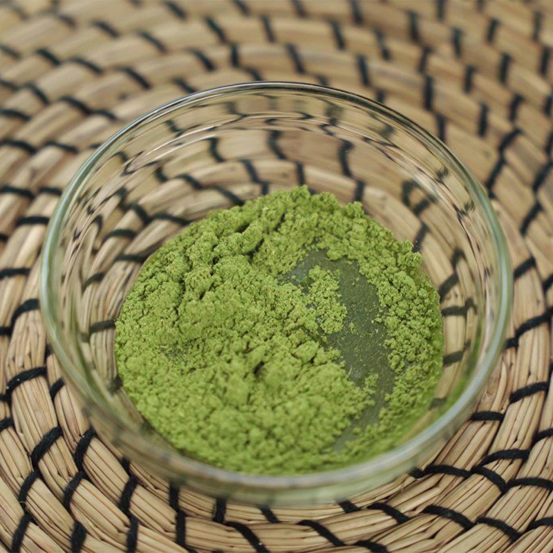 Step 3 Mixing and Kneading the Green Dough for Worm Cake