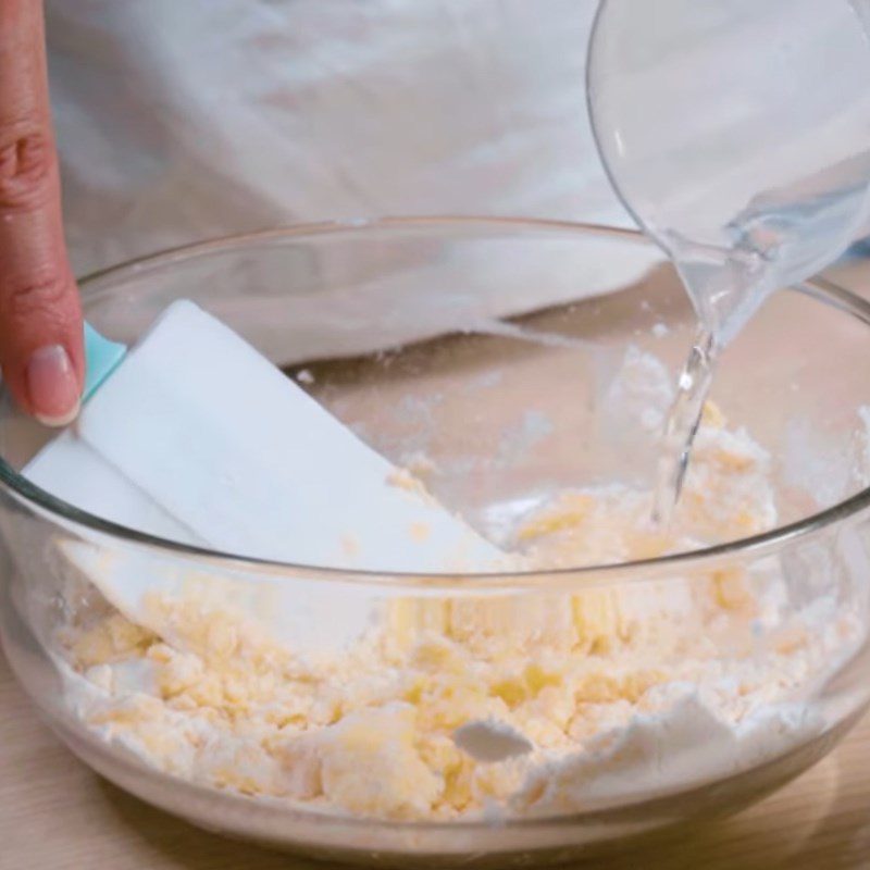 Step 2 Mixing and resting the dough for Fresh Strawberry Tart