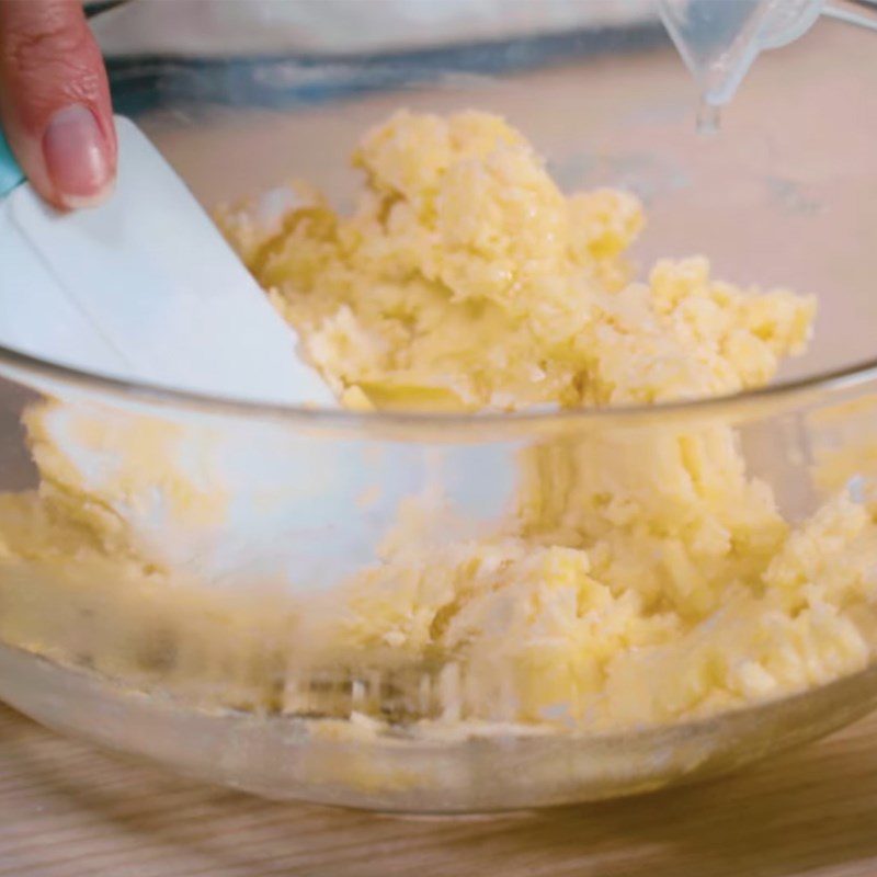 Step 2 Mixing and resting the dough for Fresh Strawberry Tart