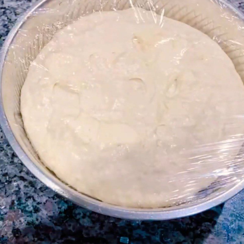 Step 3 Let the dough rise for French baguette
