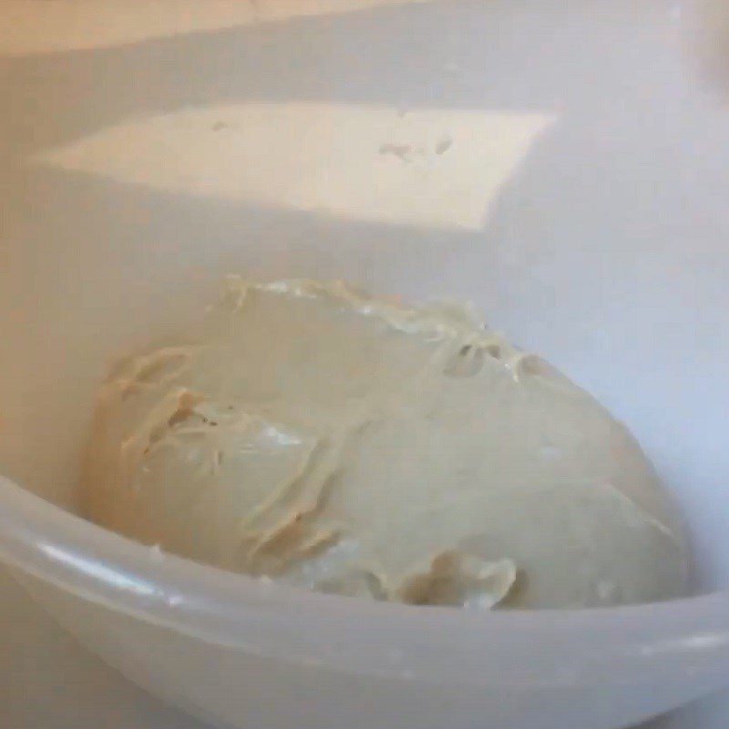 Step 4 Proofing the dough Chocolate stuffed crab bread