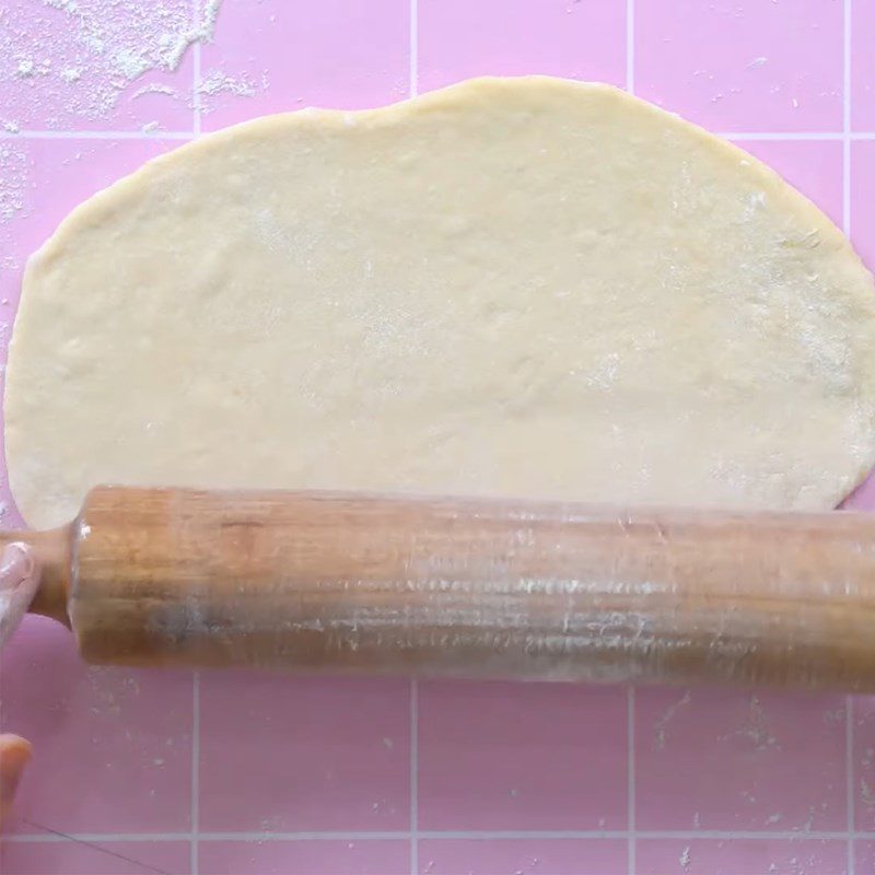 Step 2 Letting the Dough Rise and Rolling it Flat for Fried Dough Sticks