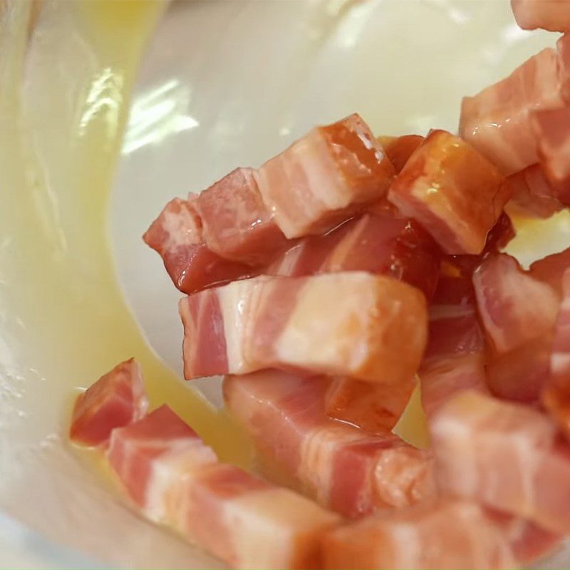 Step 3 Marinating the meat for ramen with pork belly