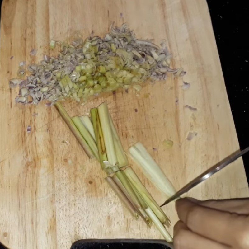 Step 2 Marinate the pork stomach Steamed Pork Stomach with Lemongrass