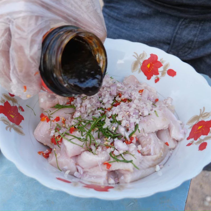 Step 2 Marinate the Fish Grilled Satay Rock Fish