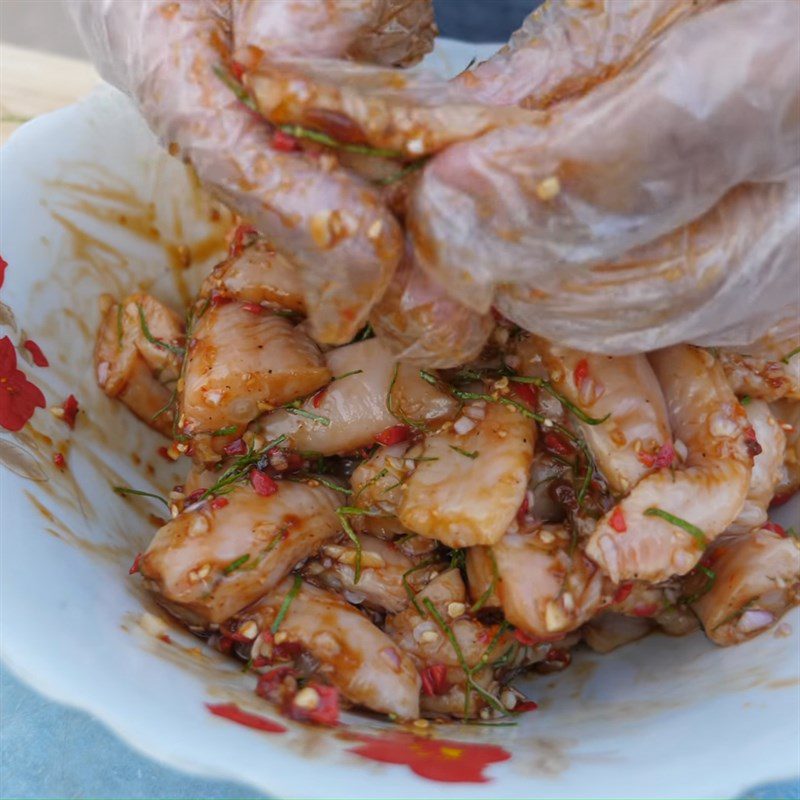 Step 2 Marinate the Fish Grilled Satay Rock Fish