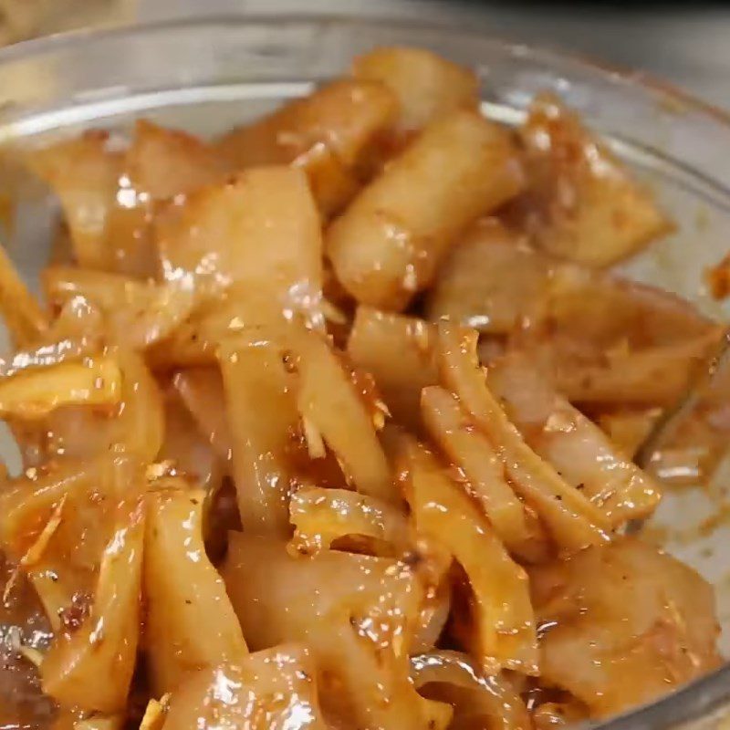 Step 2 Marinate the Ingredients Grilled Pork Skin with Garlic