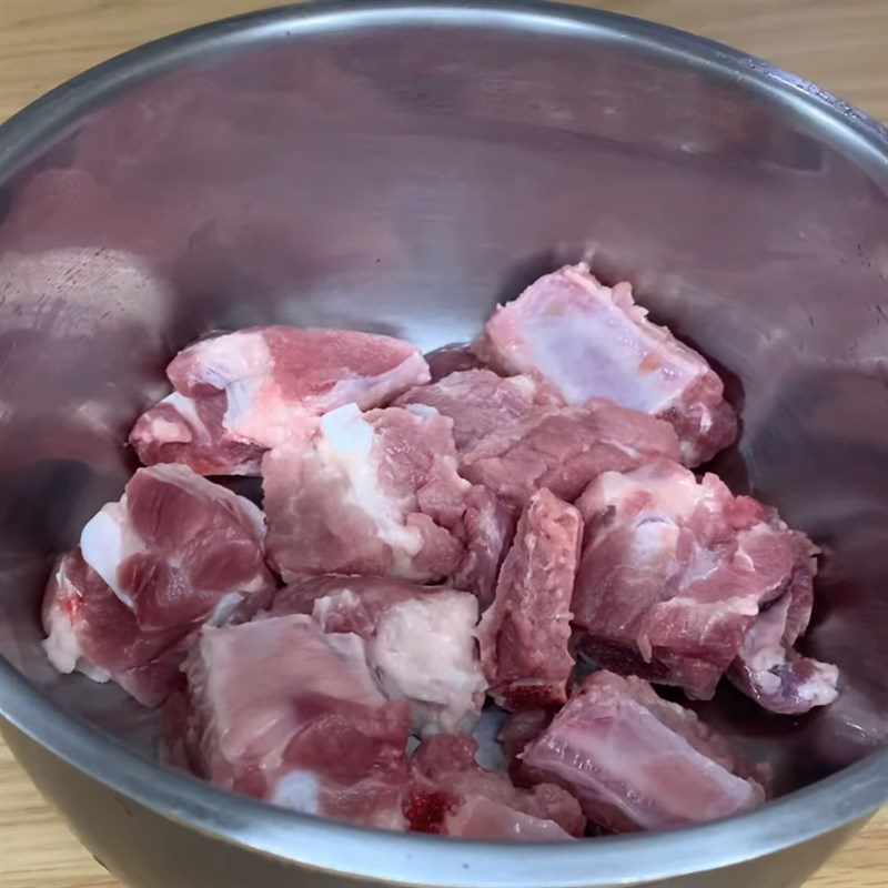 Step 2 Marinate the ribs Braised Pork Ribs in Milk