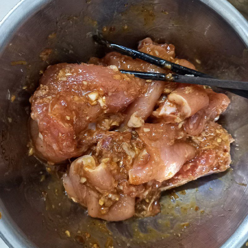 Step 3 Marinate the pork ribs Honey grilled pork ribs