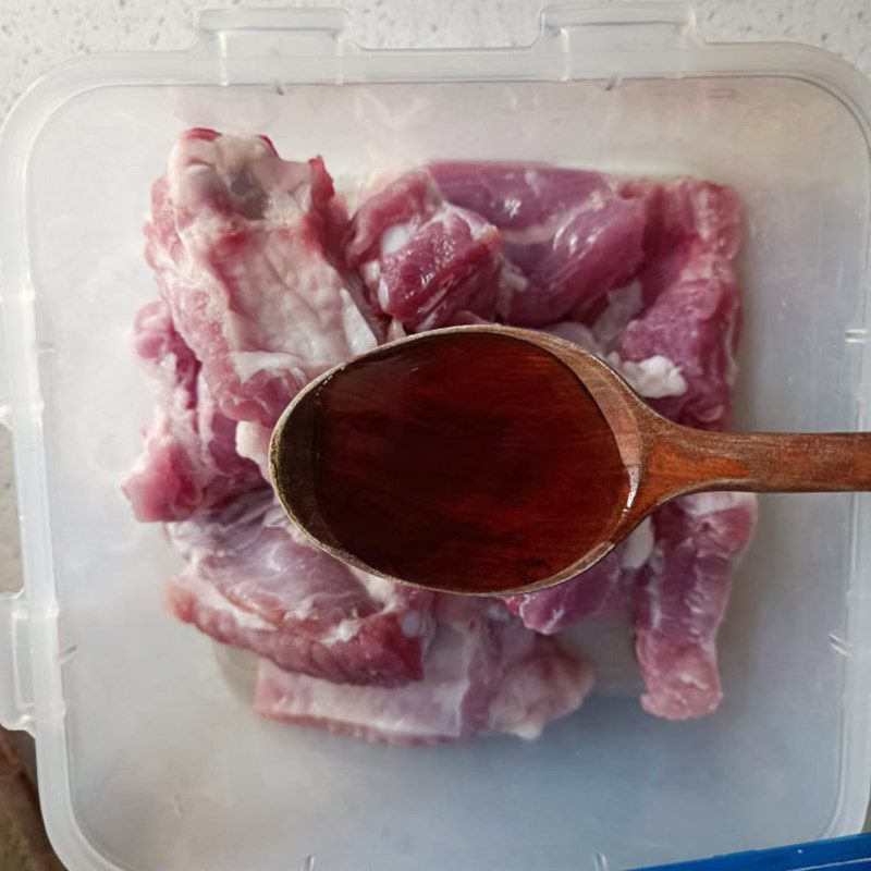 Step 1 Marinate the ribs Ribs braised in beer